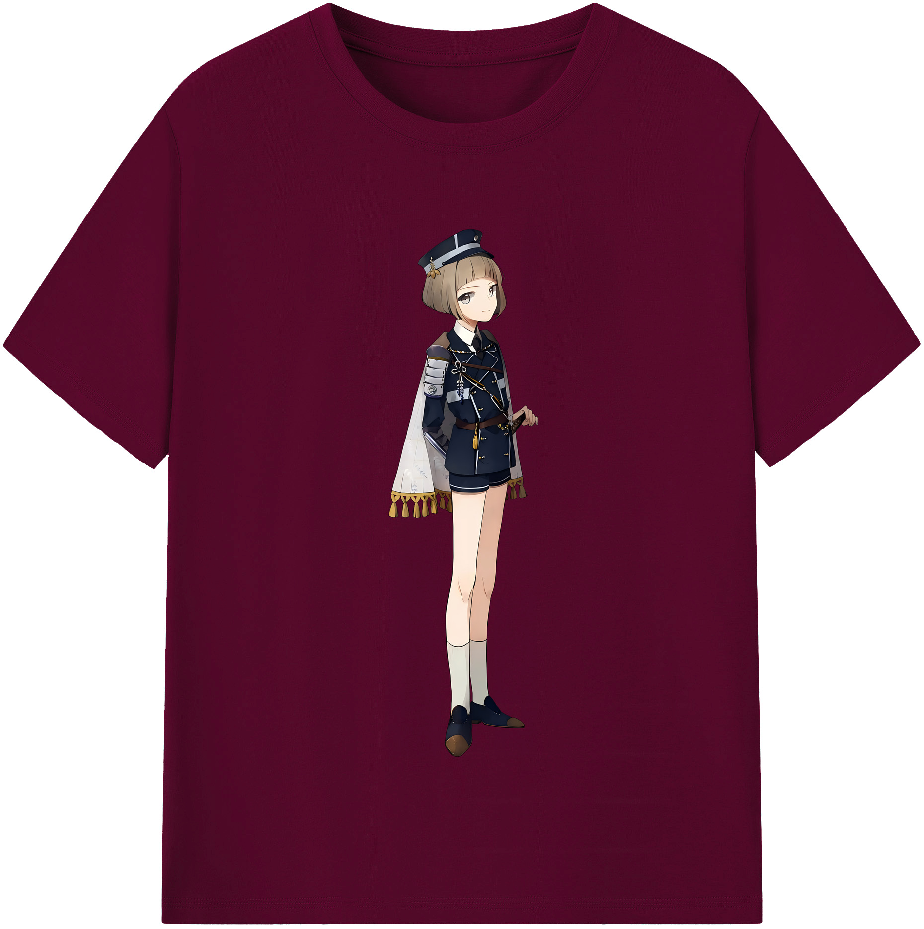 （画像用） 刀剣乱舞 Touken Ranbu レディースカジュアルプリントTシャツ（綿100％）